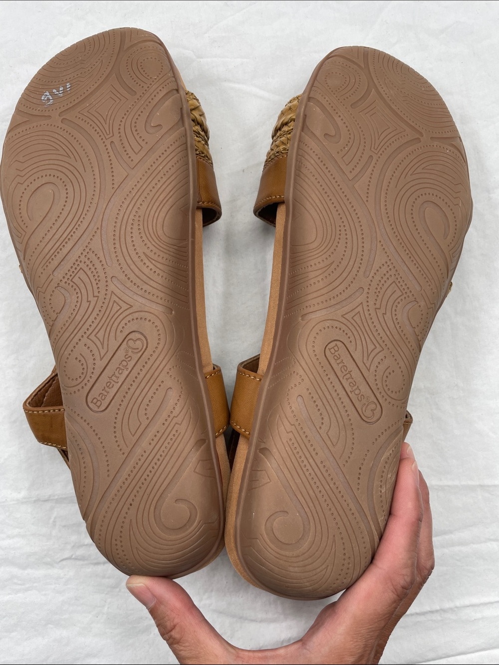 NEW! BareTraps JALEN Braided-Strap Comfort Sandals. 11W. - Picture 15 of 16